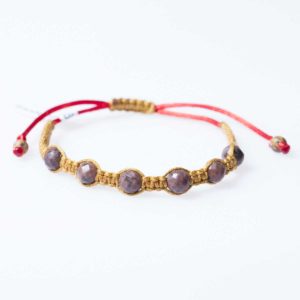 Rhodonit Shamballa Armband