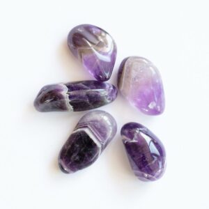 Amethyst gebohrt