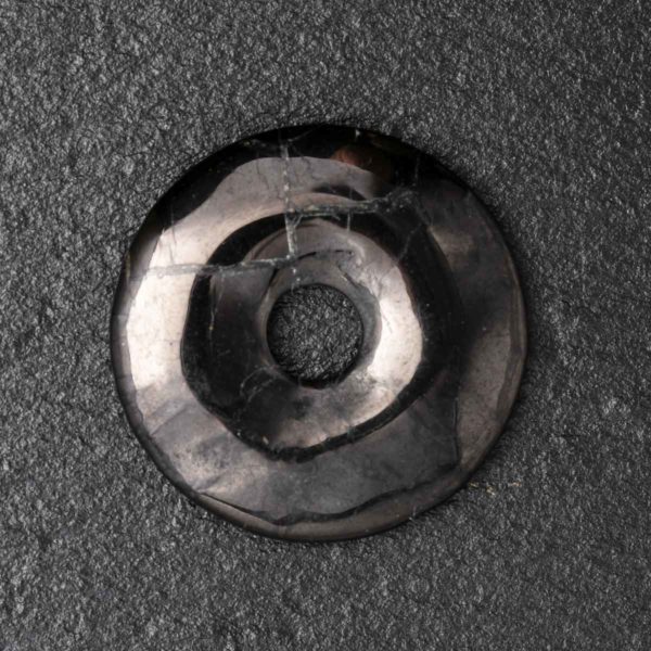 Shungit Donut Durchmesser 32 mm