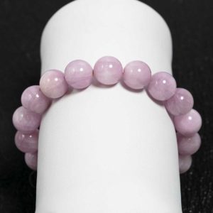 Kunzit Armband 10 mm.