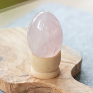 Rosenquarz Ei Ostern