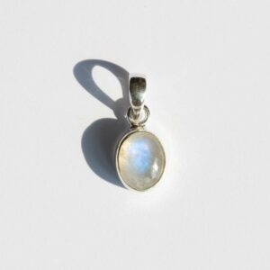 Regebogen Mondstein weisser Labradorit silberschmuck