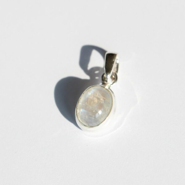 Regenbogen Mondstein, Labradorit weiss, silberschmuck, sterling silber