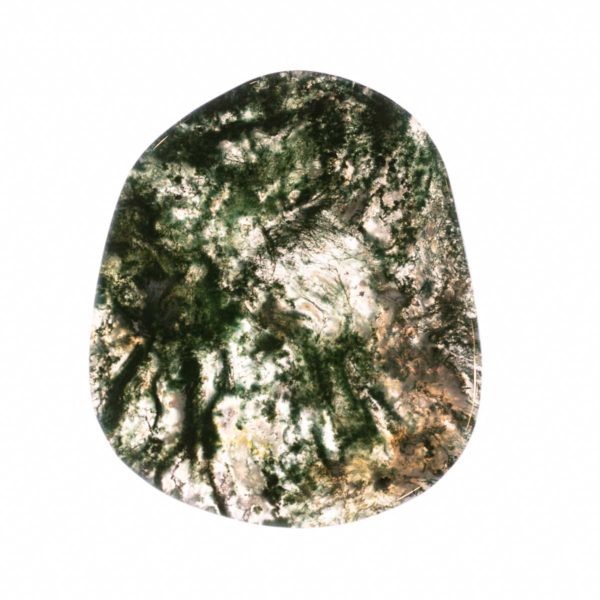 Moosachat Scheibe 12,50x10 cm