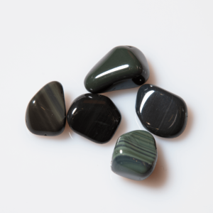 Platinum Obsidian Trommelstein 20-30 mm