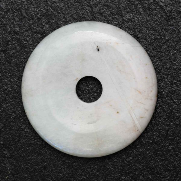 Regenbogen Mondstein Donut Durchmesser 40 mm