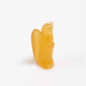 Orangen Calzit Engel 2,3x1,4x3,8 cm