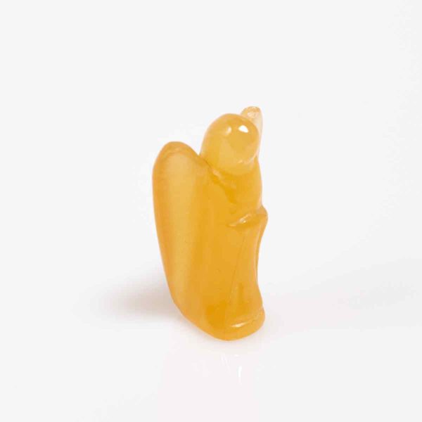 Orangen Calzit Engel 2,3x1,4x3,8 cm