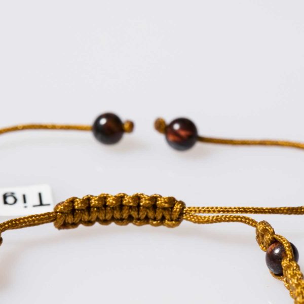 Tigerauge Shamballa Armband