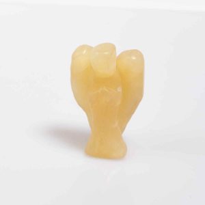 Orangen Calzit Engel 3,2x1,8x5 cm