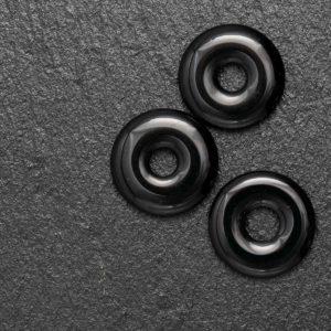 Obsidian Donut Mini Durchmesser 20 mm