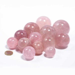 Rosenquarz Kugeln