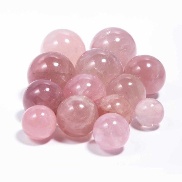 Rosenquarz Kugeln