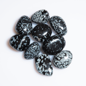 Schneeflockenobsidian USA Trommelstein 20-35 mm