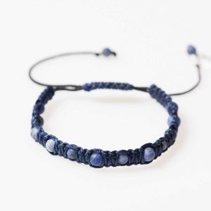 Sodalith Shamballa Armband