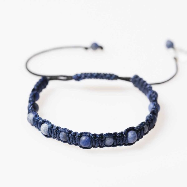 Sodalith Shamballa Armband