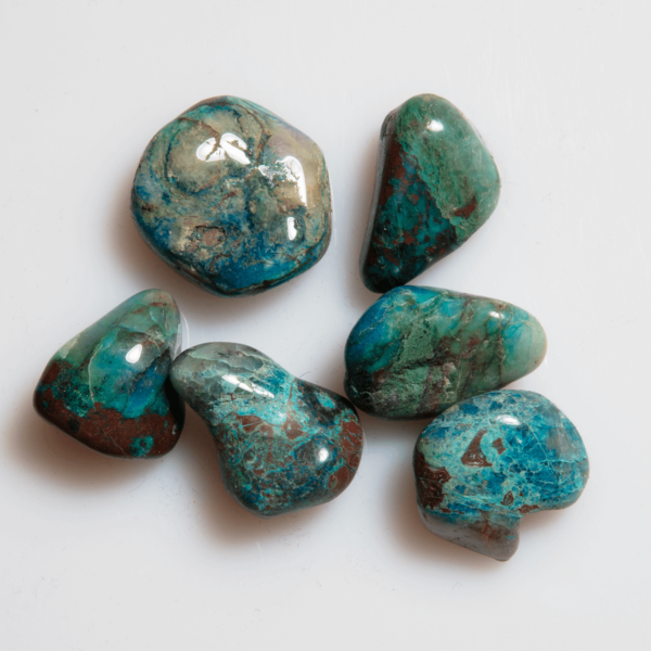 Chrysokoll Peru Trommelstein 20-30 mm