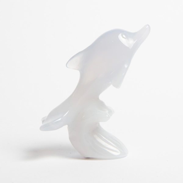 Delphin aus Chalzedon