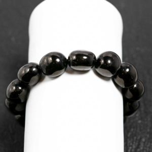 Gagat Armband 10 x 10 mm