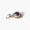 Amethyst Boho Silberanhänger