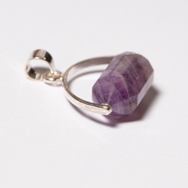 Amethyst Doppelspitze Horizontal
