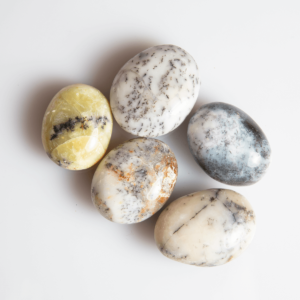 Dendriten Opal Madagaskar Trommelstein 40 mm