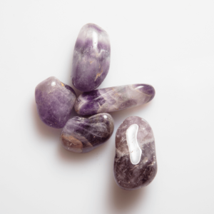 Chevron Amethyst Namibia Trommelstein 20-30 mm