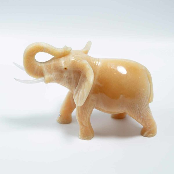 Orangen Calcit Elefant