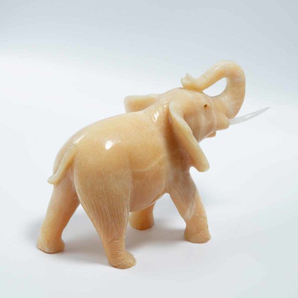 Orangen Calcit Elefant