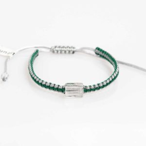 Kunzit Shamballa Armband