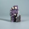 Amethyst mit Calcit Druse Uruguay