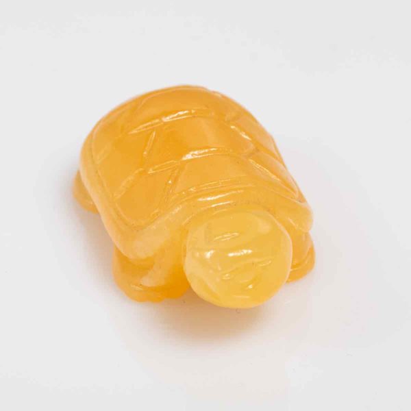 Orangencalzit Schildkröte 2,8x4,8 cm