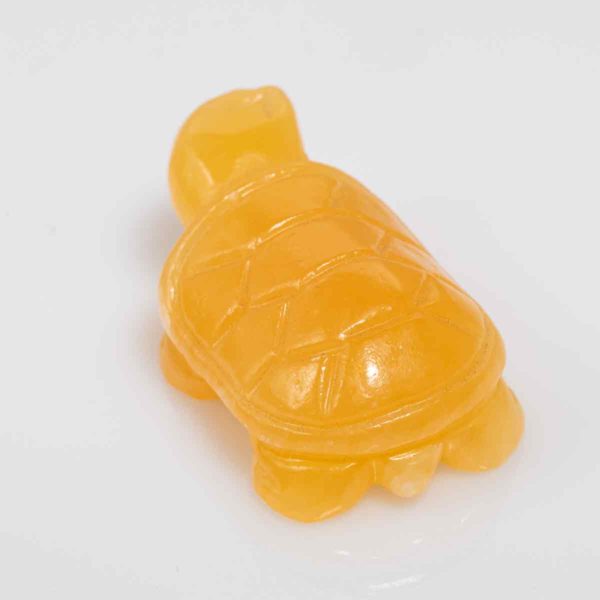 Orangencalzit Schildkröte 2,8x4,8 cm