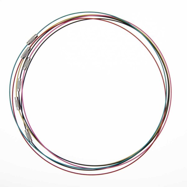 Edelstahl mit Nylon überzogen 45 cm