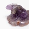 Ametrin Hasen Grösse : 8,6x9,8x6,1 cm Maße: 508 gram