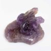 Ametrin Hasen Grösse : 8,6x9,8x6,1 cm Maße: 508 gram