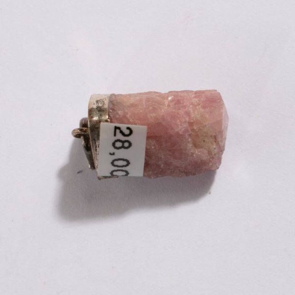 Rubelith (Turmalin rot ) Silber Anhänger