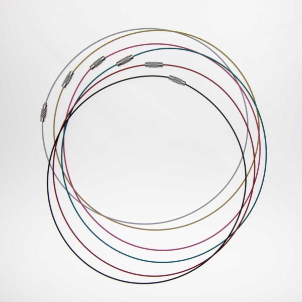 Edelstahl mit Nylon überzogen 45 cm