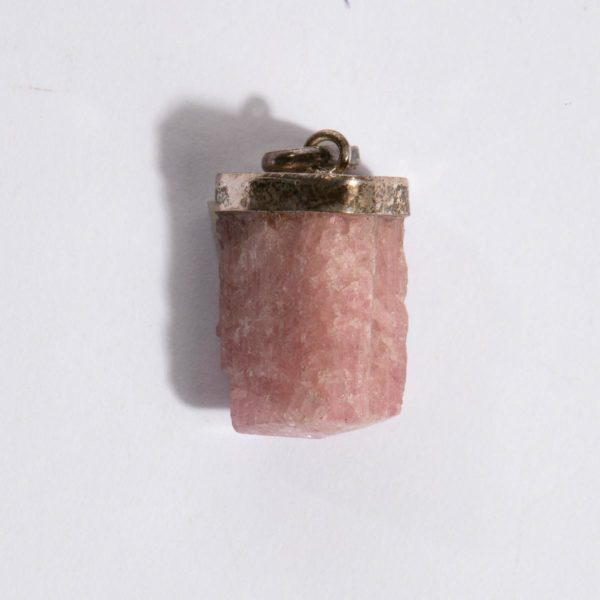 Rubelith (Turmalin rot ) Silber Anhänger