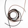 Lederband-Fett Breite 3 mm, Länge 1 m,