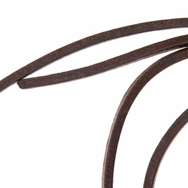 Lederband-Fett Breite 3 mm, Länge 1 m
