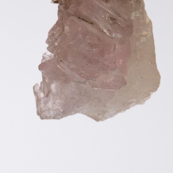 Rosenquarz Silber Anhänger