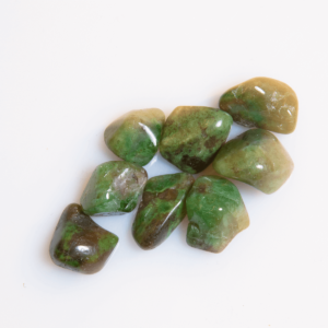 Tsavorit Tansania Trommelstein 15 mm