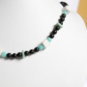 Amazonit, Onyx Kette