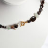 Granat, Prehnit, Bronzit, Bergkristall Kette