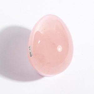 Rosenquarz Ei 66 mm