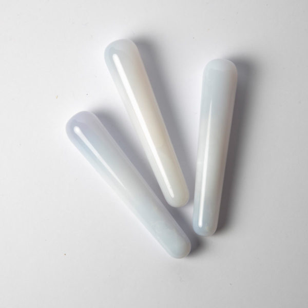 Massage Stab aus Chalcedon